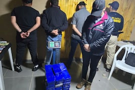 Hallan 43 panes de cocaína en una carnicería de Pedro Juan