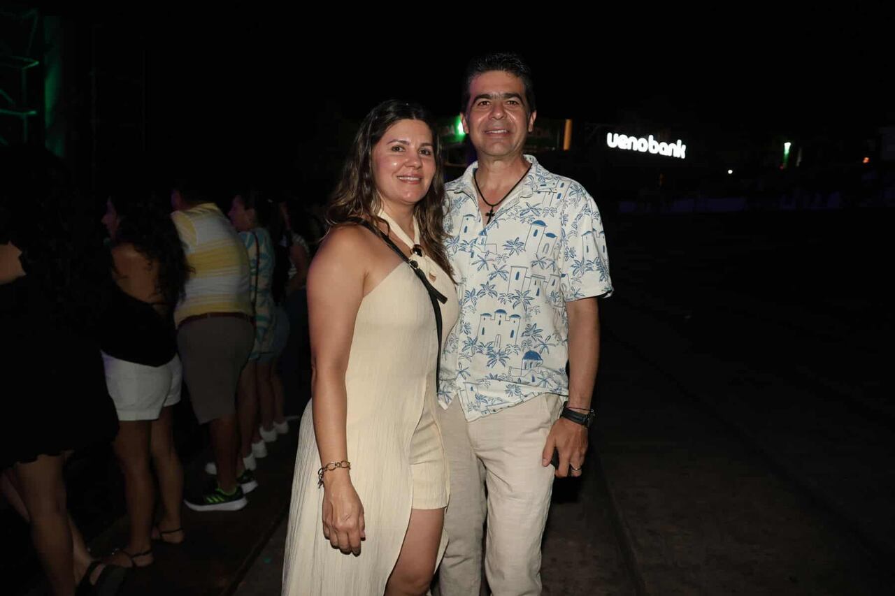 Marlene Ortiz y Édgar Pintos.