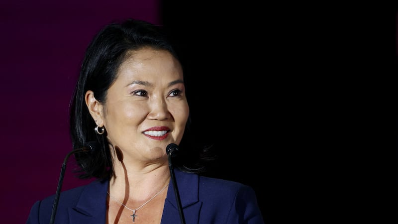 Keiko Fujimori, presidenta de Perú.