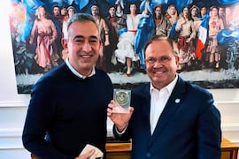 Camilo Pérez, distinguido en Rosario por su legado en Odesur