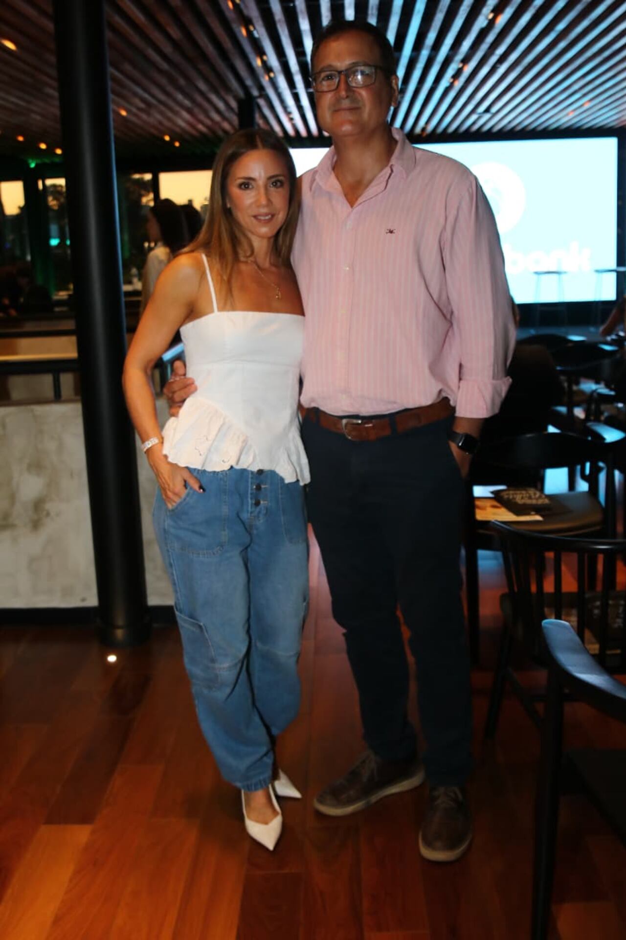 Lole Kunzle y Hernán Arrellaga.