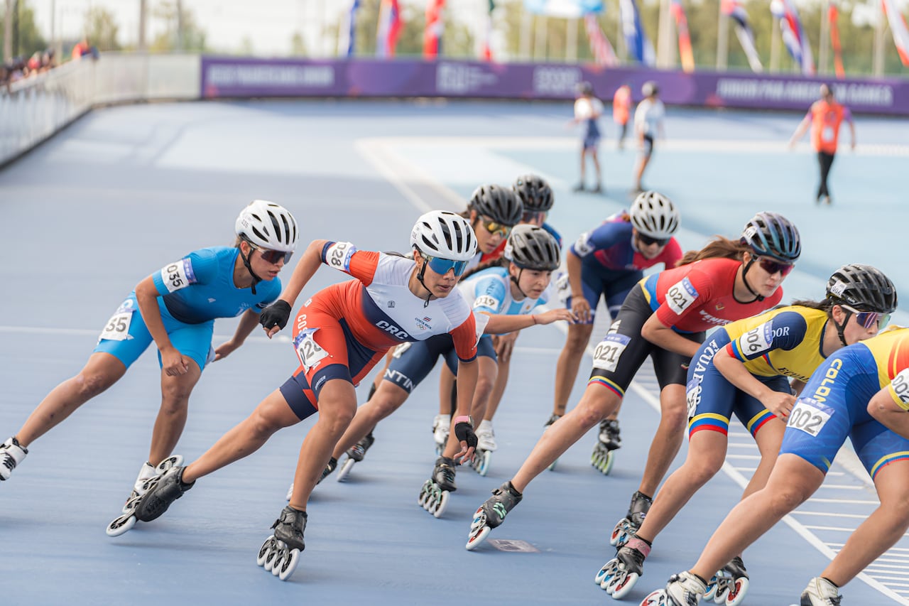 Toda la adrenalina del patinaje de velocidad se vivirá en el Parque Olímpico.