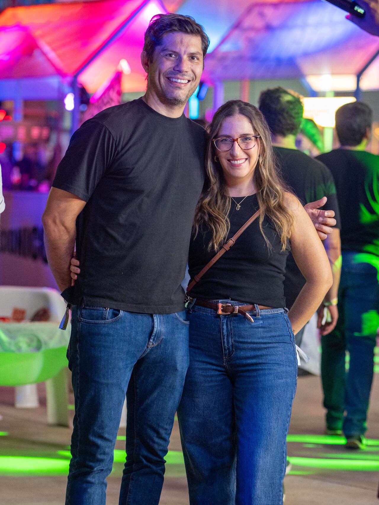 Diego Foianini y Olivia Saavedra.