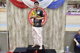 Joven clasifica en taekwondo y busca el oro en los Juegos Odesur de Santa Fé
