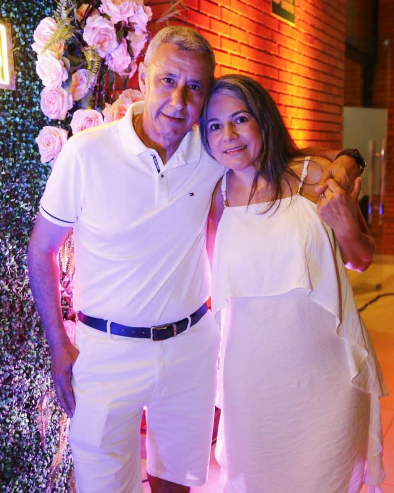 Óscar Ayala y Fátima Garay.