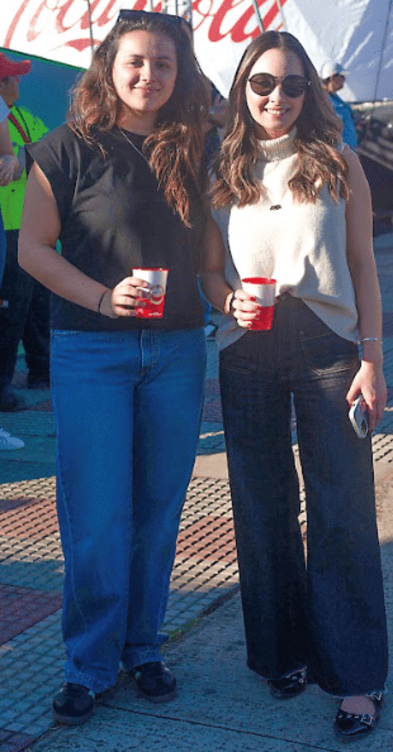 Valentina Ramírez y Fiorella Benzi.