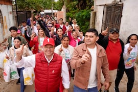 Camilo Pérez refuerza las caminatas para ganar terreno en Asunción