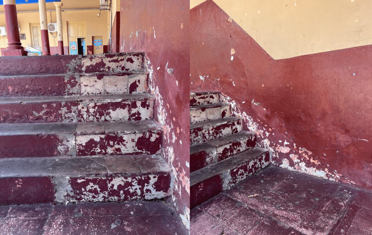 Escuela República Argentina de Asunción, la primera en ser reparada.