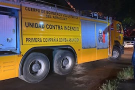 Siniestro nocturno en Ñemby deja pérdidas materiales y dos heridos asistidos
