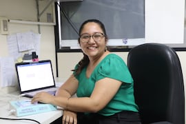 Griselda Meza investiga el uso de plantas nativas contra parásitos