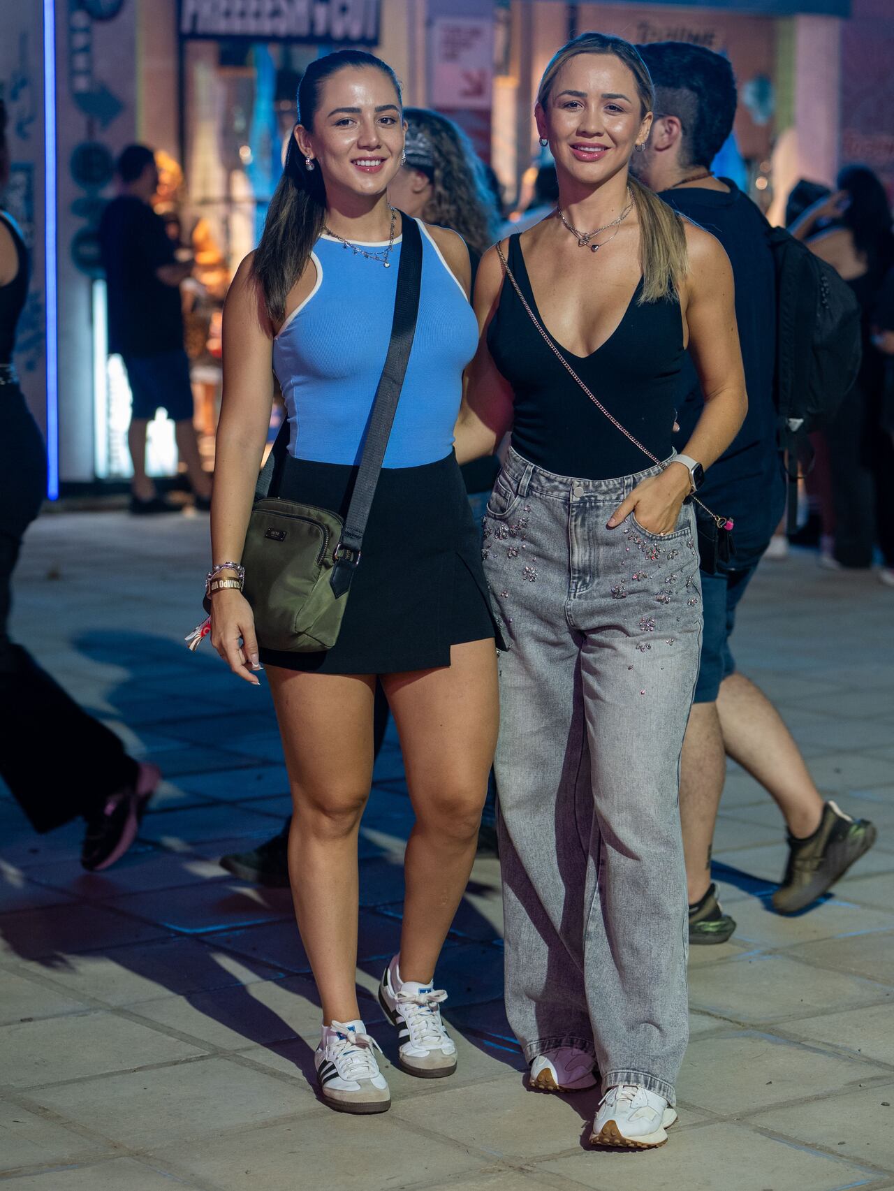 Pamela Gómez y Deysi Gómez.