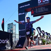 Pa’i desafió límites y llegó a la meta en competencia Ironman