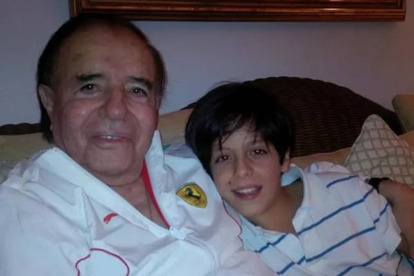 Menem’i contó que vio al fantasma de su papá: "Quedé paralizado y me puse a llorar”