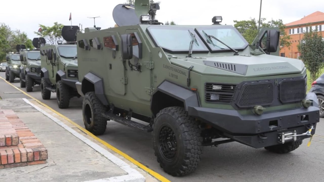 Estos son los vehículos blindados fabricados por la empresa ML Military Logistic con sede Colombia, y que también podrían ser elaborados en la planta de Paraguay.