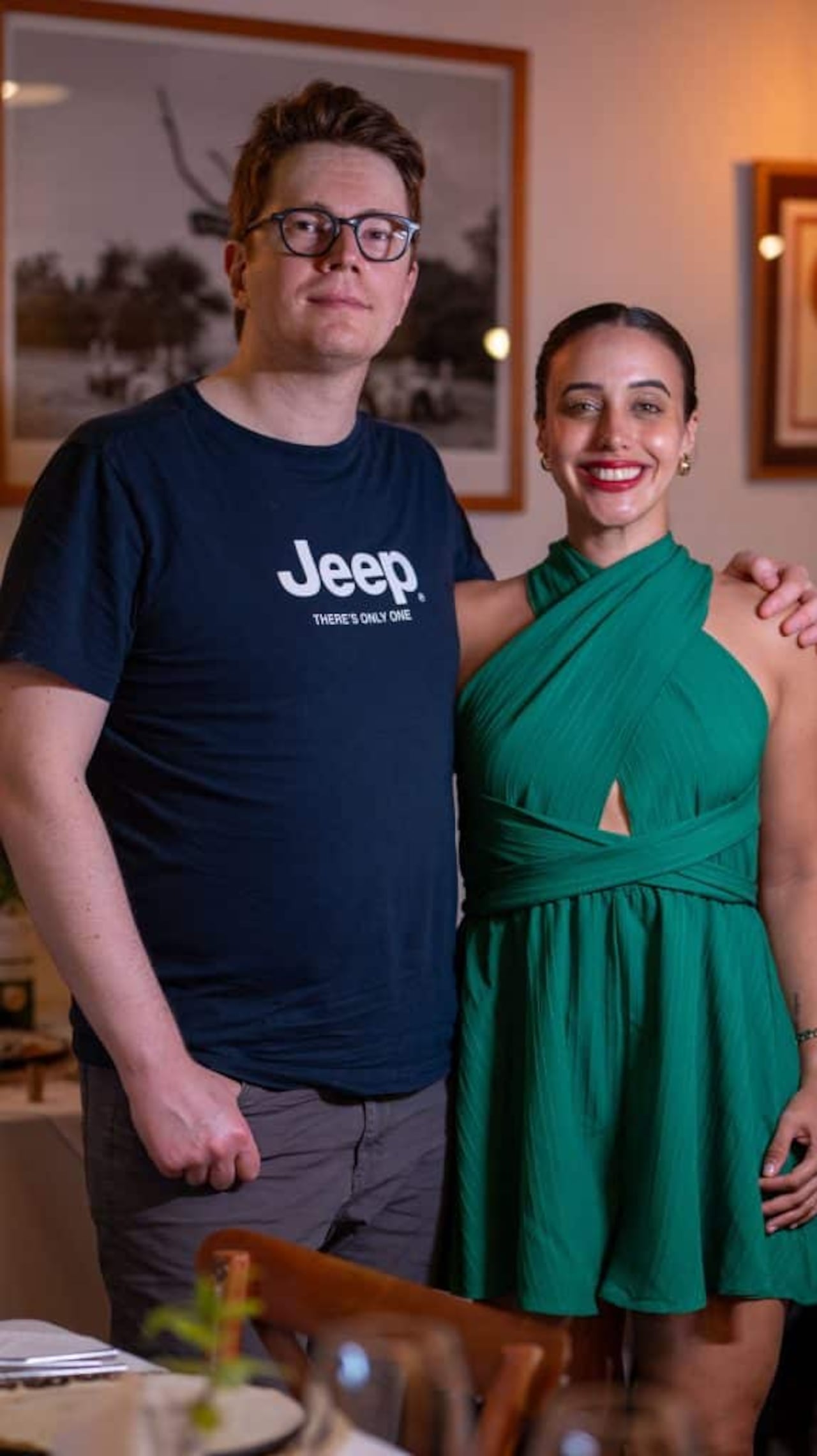 Tania Sapoznik y Euan Richard.
