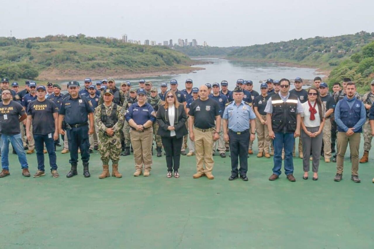 Policía Nacional en la Triple Frontera.