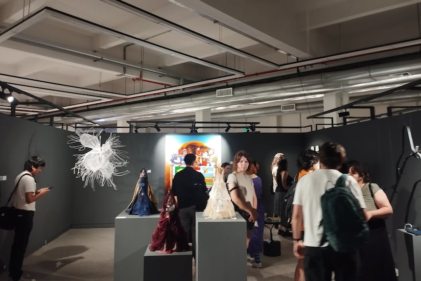 Unos cinco mil visitantes tuvo la feria de arte Oxígeno en el puerto