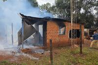 Menor fallece por inhalación de humo durante incendio en Itapúa