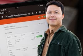 Rodrigo Cantero diseñó una plataforma de venta para pequeños negocios