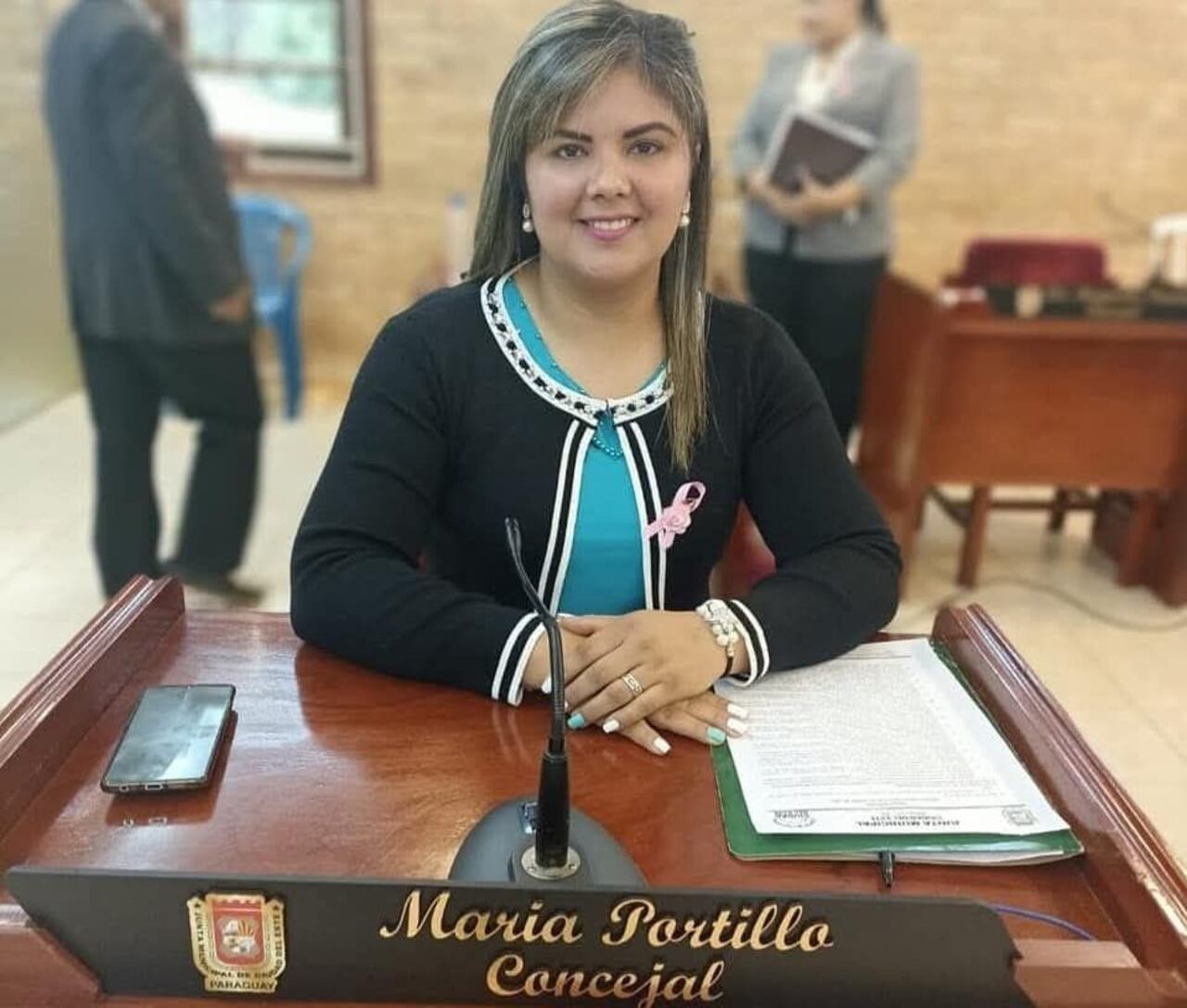 María Portillo, nueva intendenta de CDE.