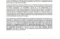 Piden a la CIDH responsabilizar al Estado por el crimen de Leo Veras