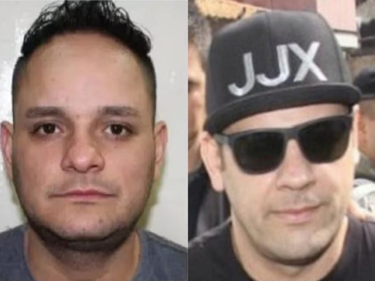 Marcelo Cabaña Santacruz con su hermano.
