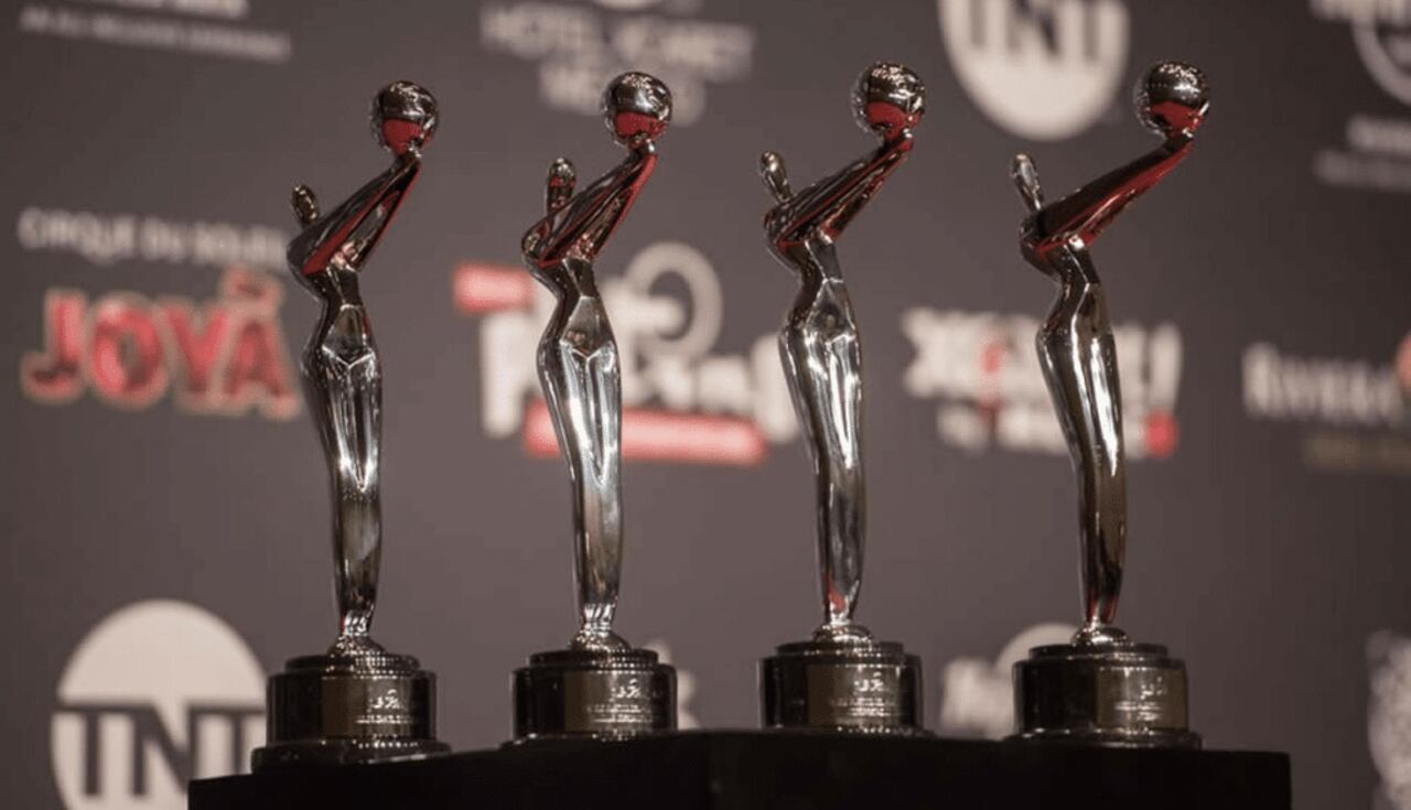 Estatuillas de los Premios Platino