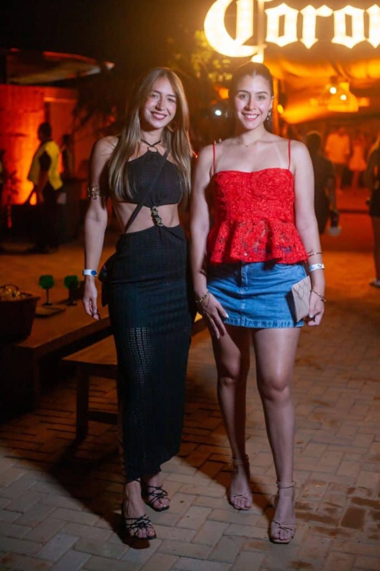 Erika Eisenkölbl y Sofía Valdez.