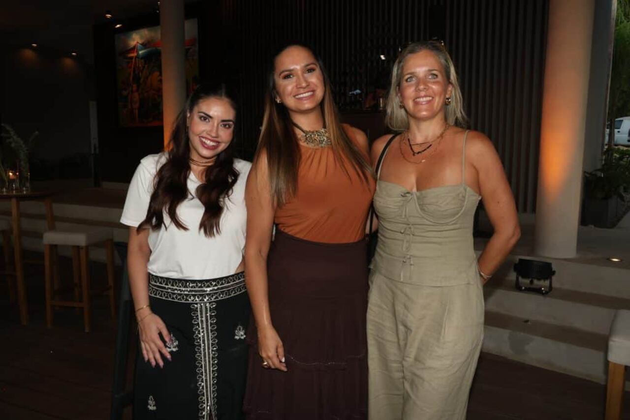 Rocío Vázquez, María José Rey y Patricia González.