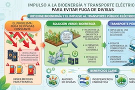 UIP exige bioenergía y el impulso al transporte público eléctrico