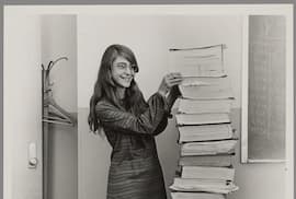 Murió Margaret Hamilton, la pionera que llevó al hombre a la Luna