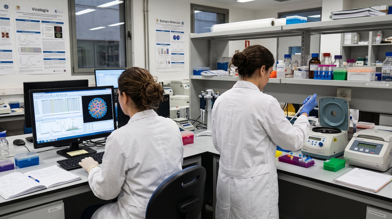 El meticuloso trabajo diario en los laboratorios de biotecnología es el primer paso para transformar los datos genéticos en políticas públicas que salvan vidas.