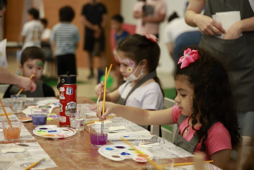 Museo CONMEBOL reunió a niños y familias en una gran jornada por el Día del Niño