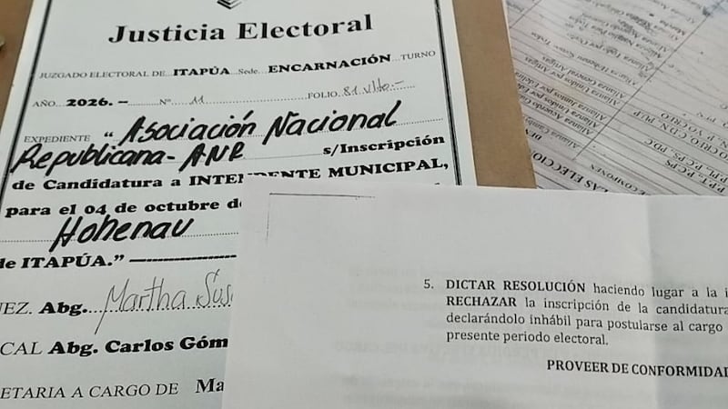 El miércoles se presentó un pedido de impugnación de la candidatura del ex intendente de Hohenau, Enrique Hahn Villalba, para las municipales de octubre próximo.