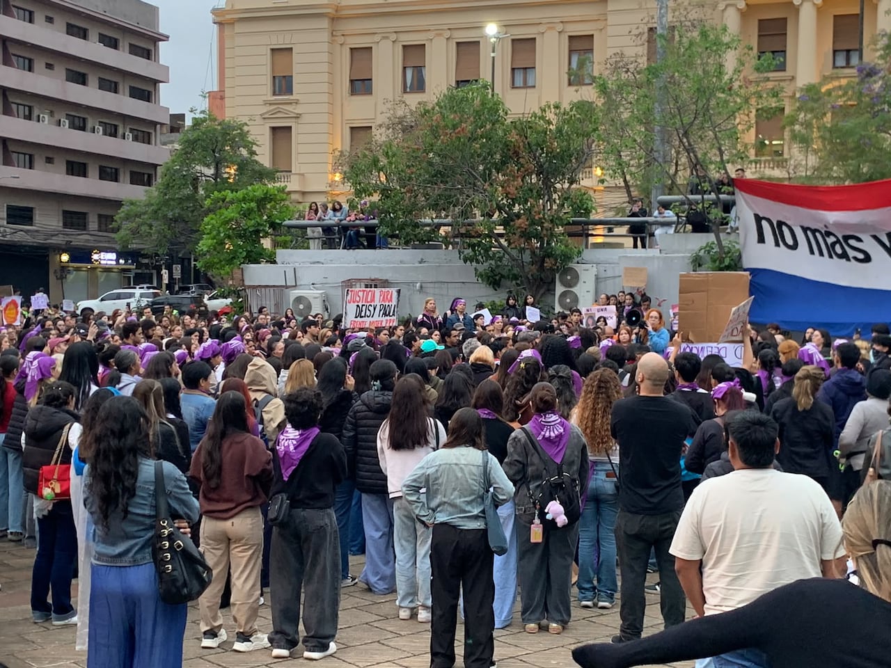 La marcha visibilizó la indignación colectiva