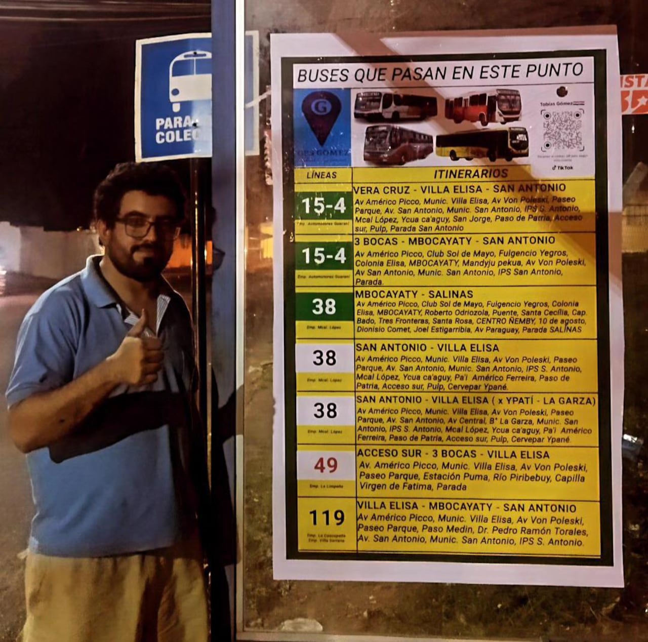Tobías ganó credibilidad del público, que sabe que él siempre está ahí, y dice la verdad.