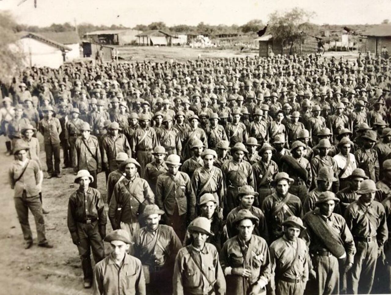 Excoombatientes de la Guerra del Chaco. Foto Gentileza: