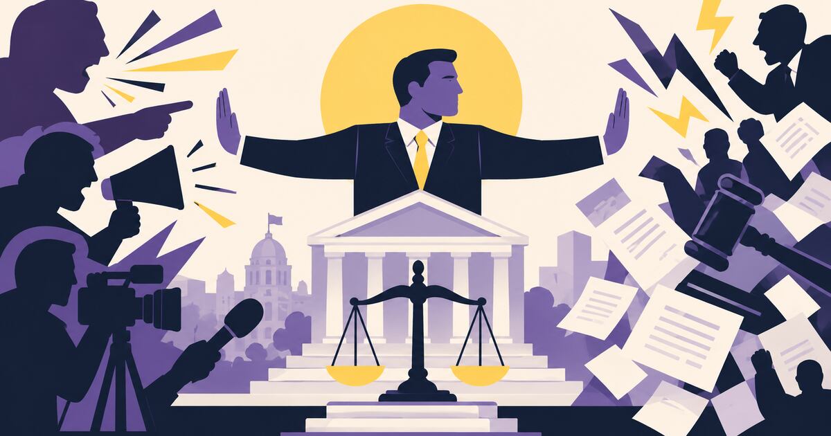 Rechazo al desorden jurídico promovido por discursos políticos y ruido mediático