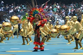 México abrió el Mundial con su alma azteca