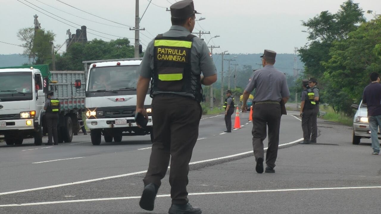 Controles de la Patrulla Caminera serán a nivel país.