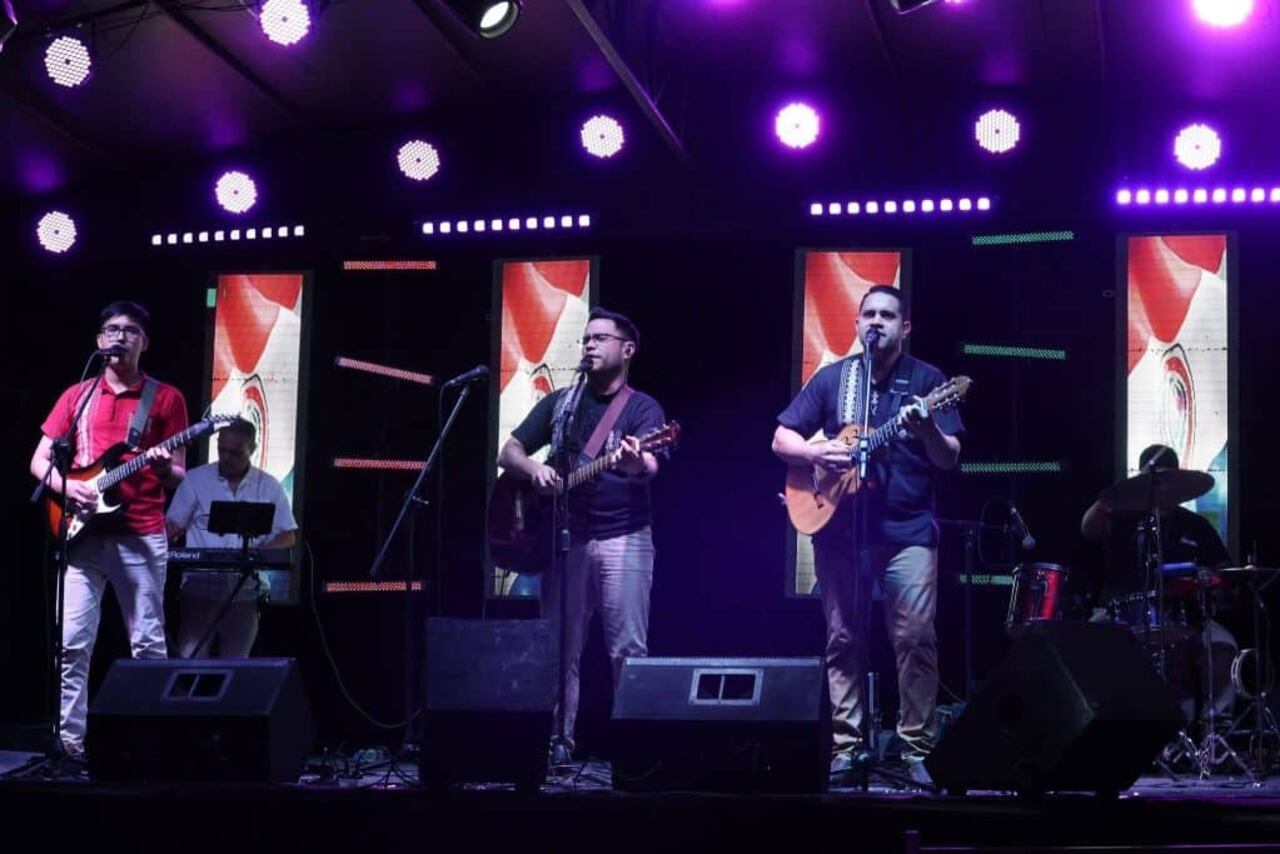 Artistas locales y nacionales compartieron talento.