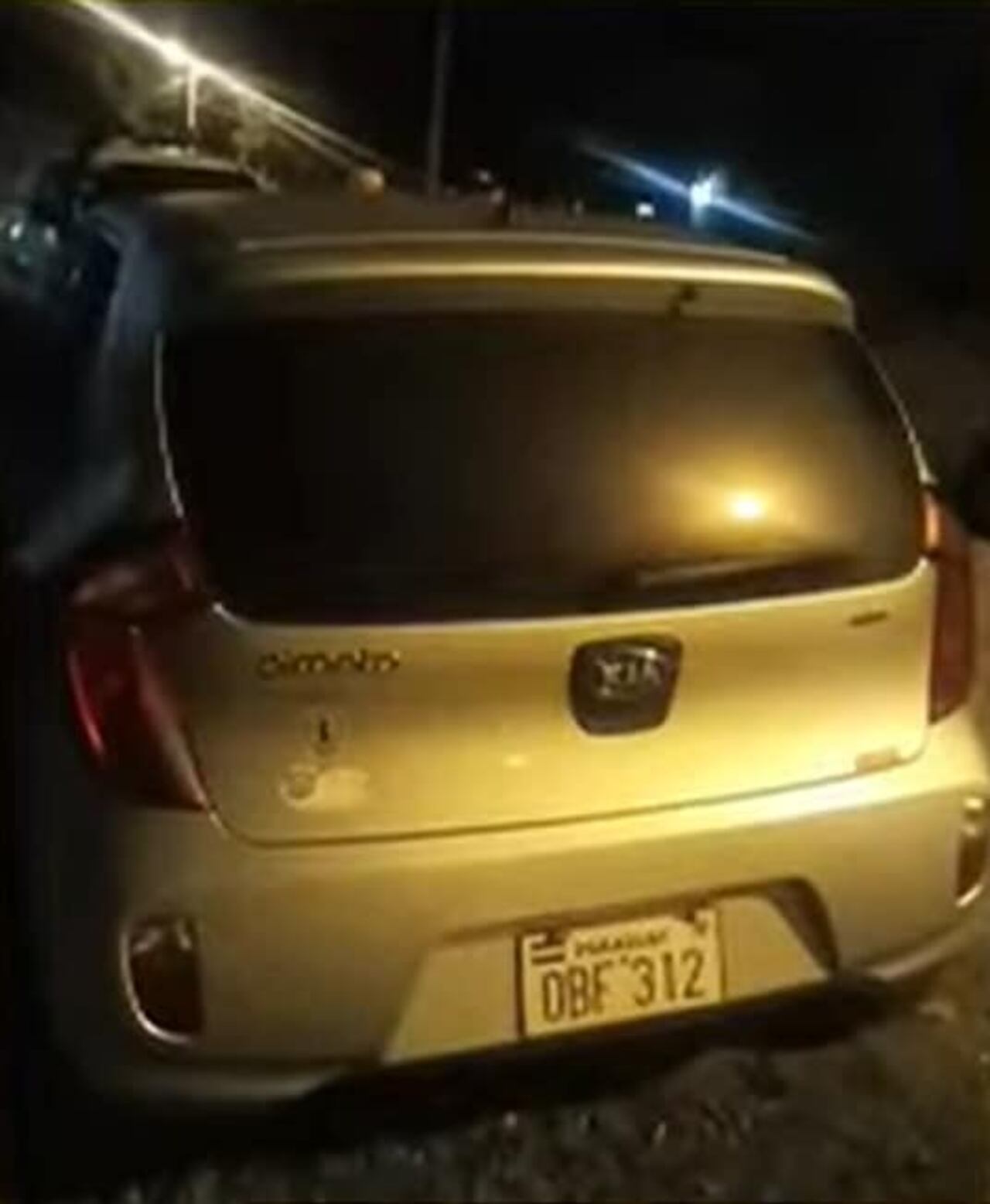 Kia Picanto asaltado