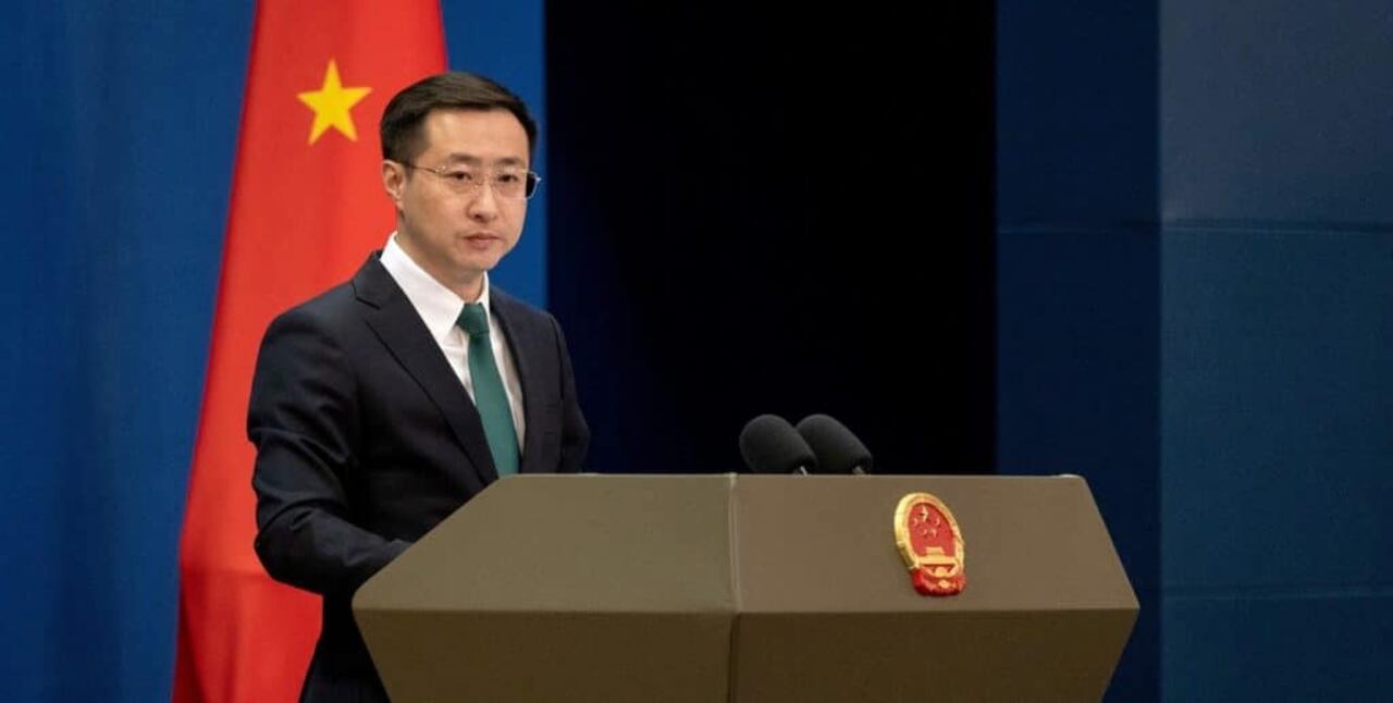 Vocero de la Cancillería China. Foto Gentileza.