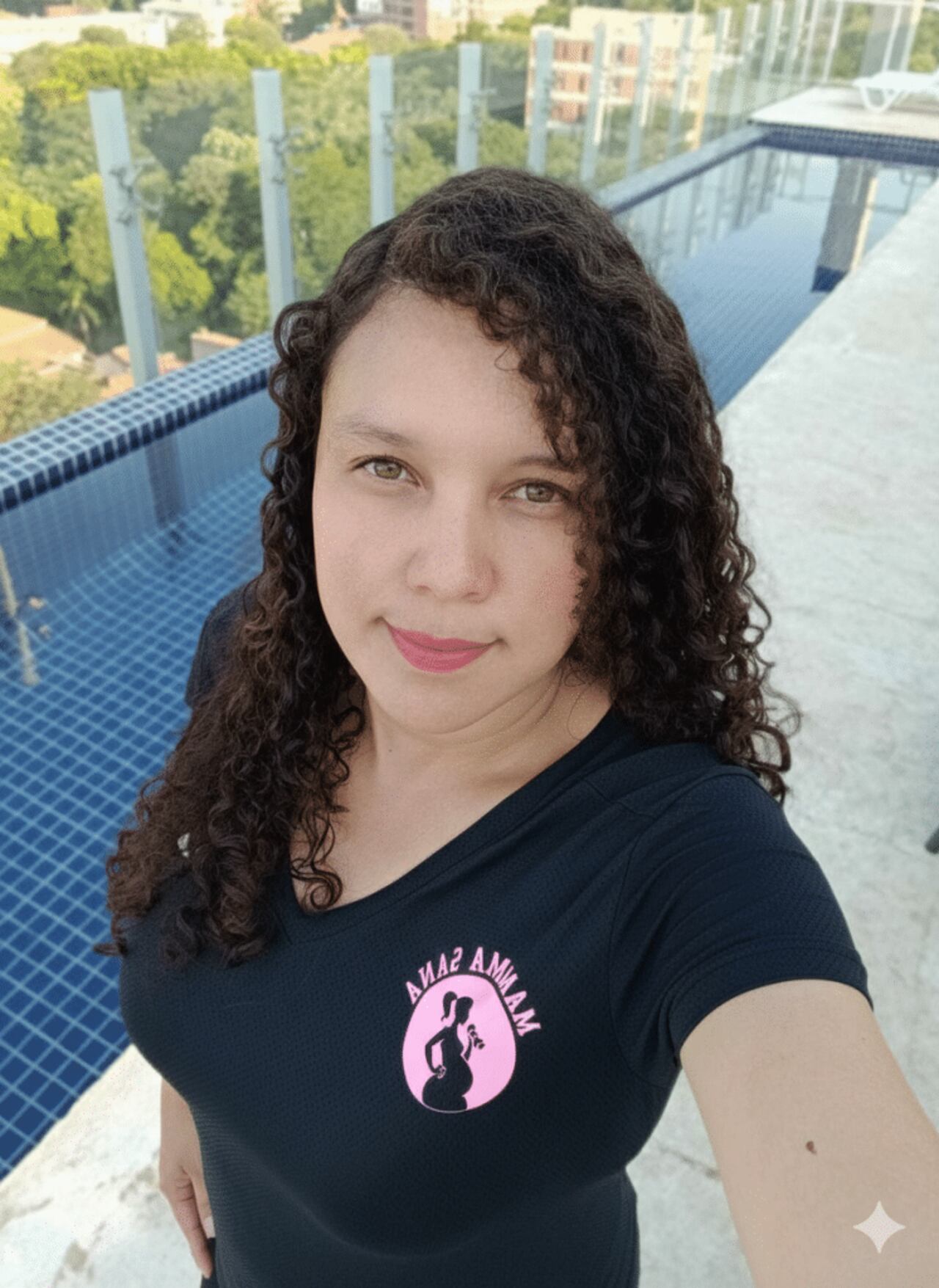 Verónica Colmán, licenciada en Obstetricia.