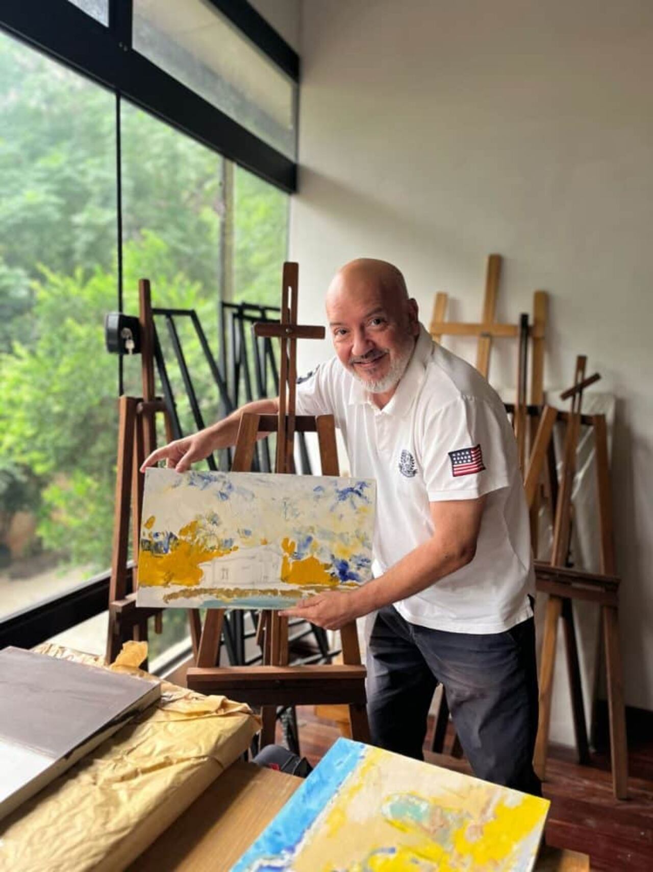 Gerardo González Paciello, artista y organizador del evento.