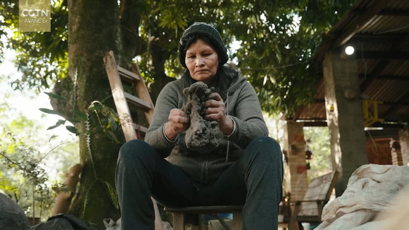 El oficio de Carolina Noguera es trabajoso y requiere paciencia, pero a Carolina Noguera le apasiona porque no solo es sustento, sino también historia.