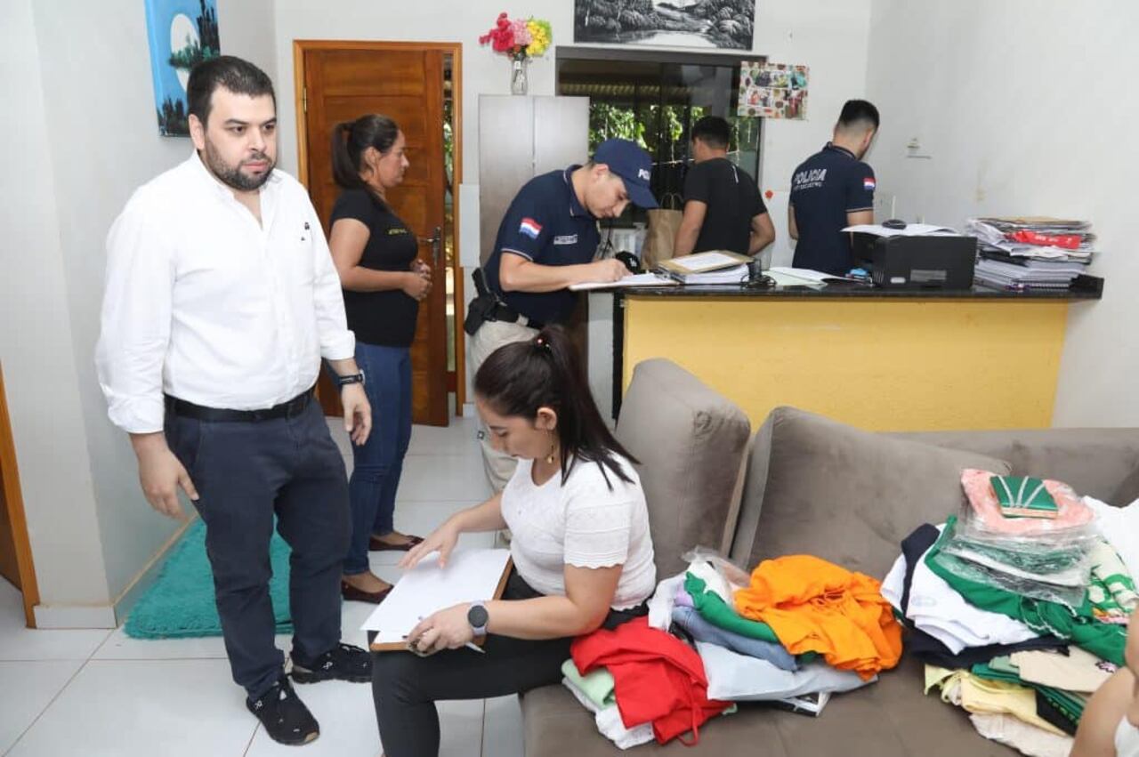 Allanamientos anteriores a cargo del fiscal José Godoy.