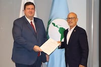 Patrick Kemper, vicepresidente del Parlatino