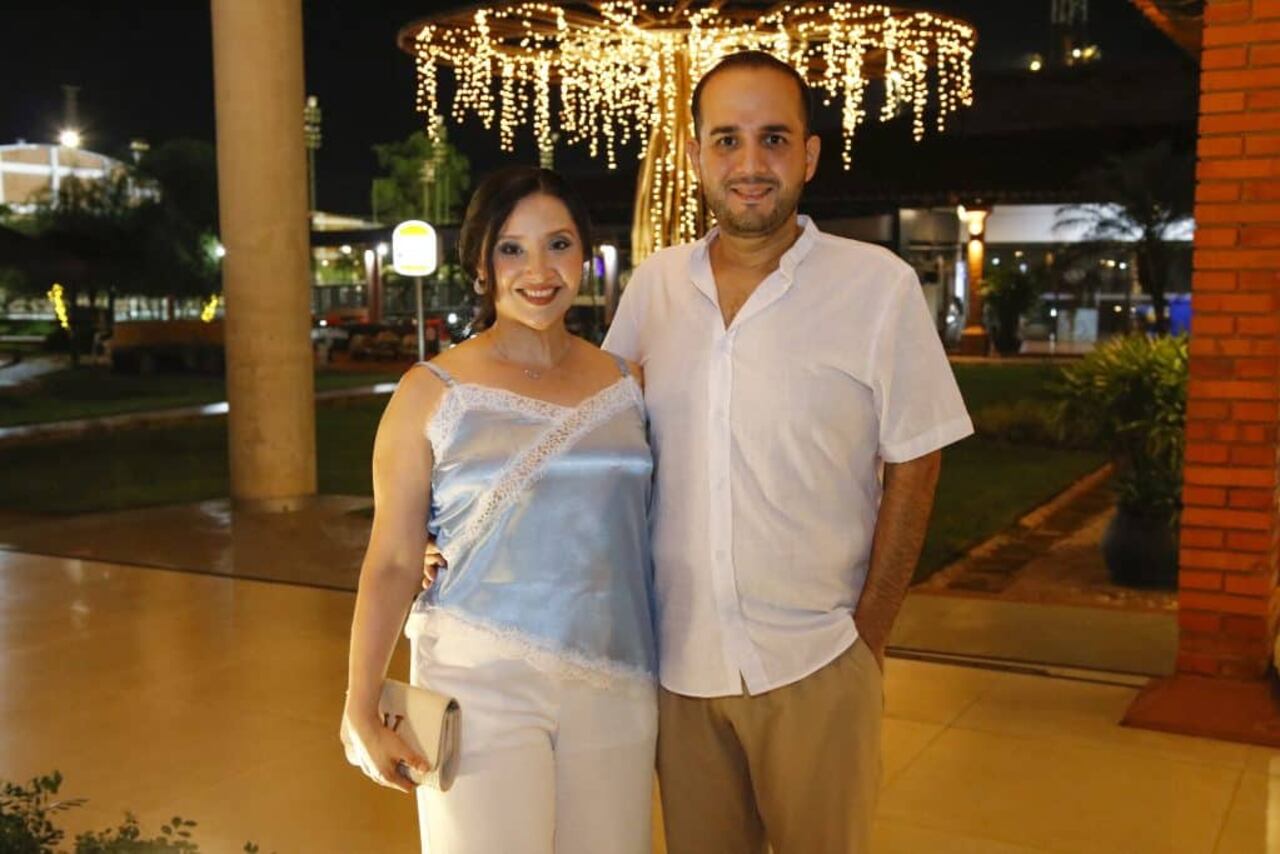 Nelly Marecos y David Duarte.