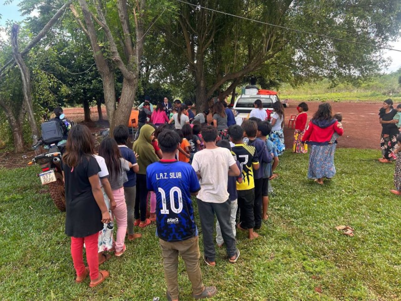 La actividad sanitaria se desplegó en territorio en los distritos de San Rafael del Paraná, Carlos Antonio López e Itapúa Poty.